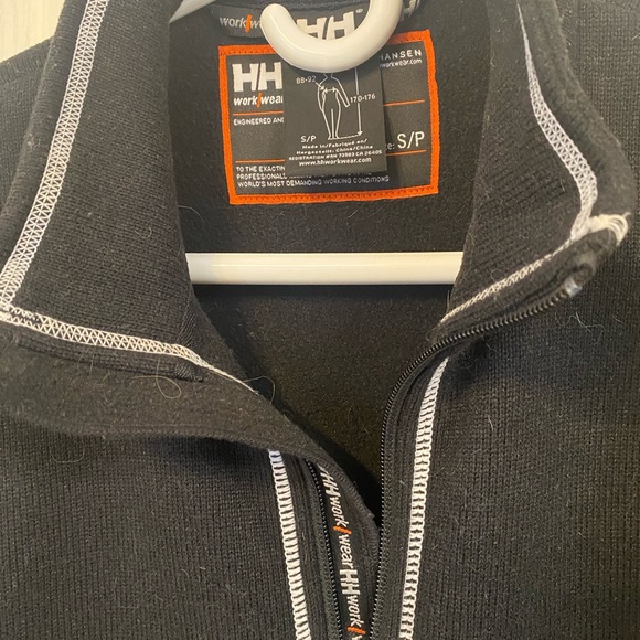 HH Helly Hansen Women's Black Zip Up Fleece Jacket Size S - Picture 3 of 9